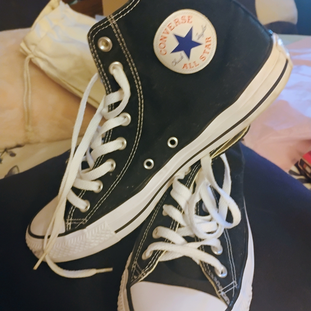 Converse Black High-Top Sneakers